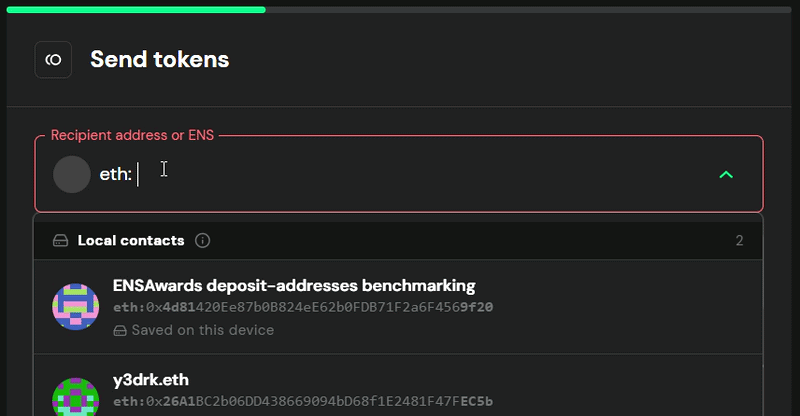 Safe{Wallet} correctly resolves the address for jesse.base.eth