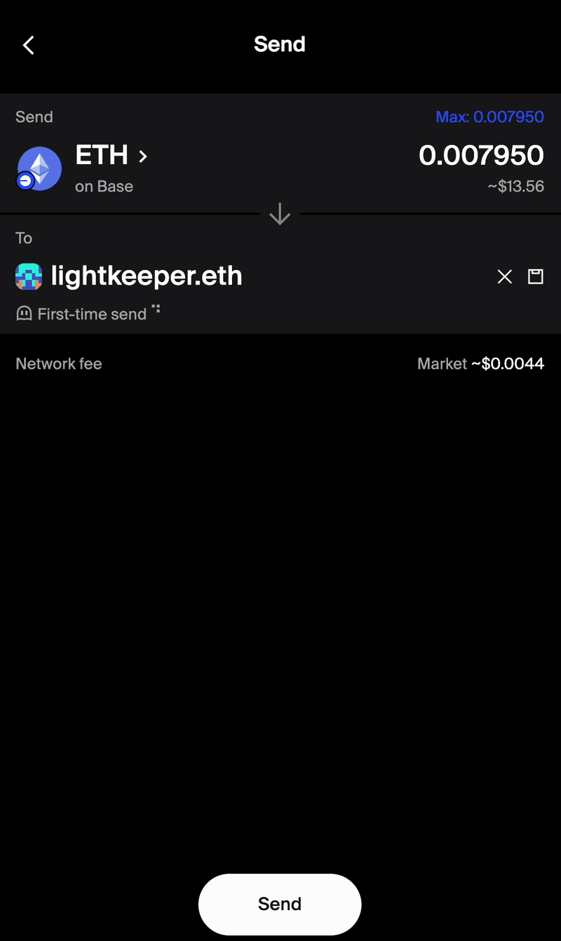 1inch fails to resolve the Base deposit address